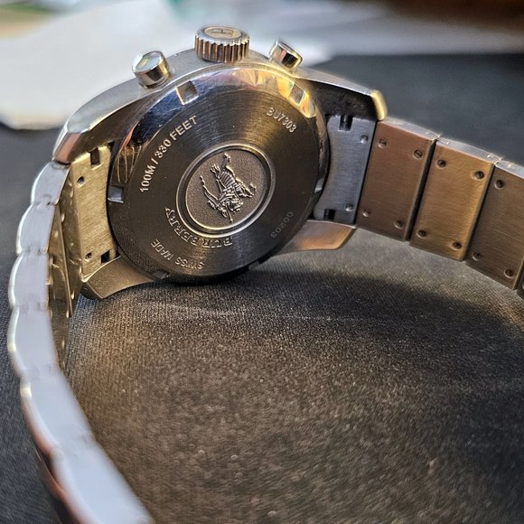 Vintage Men's Burberry Stainless Watch, BU7303, EKD insignia, authentic, used - Picture 12 of 16